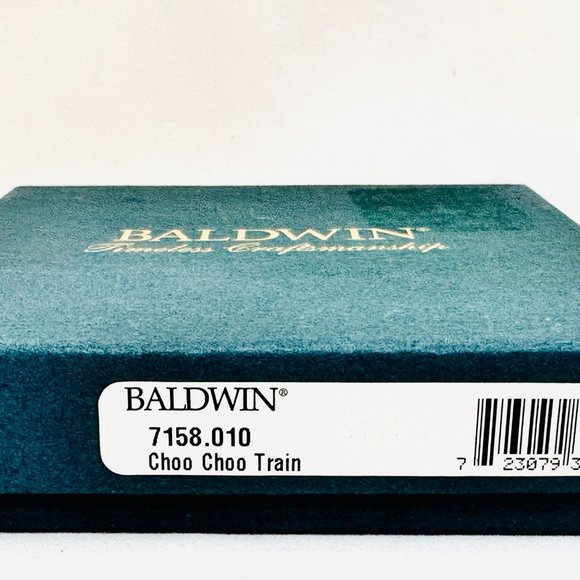 Baldwin 24kt Plated Vtg. Train Ornament (1998) - Picture 9 of 9